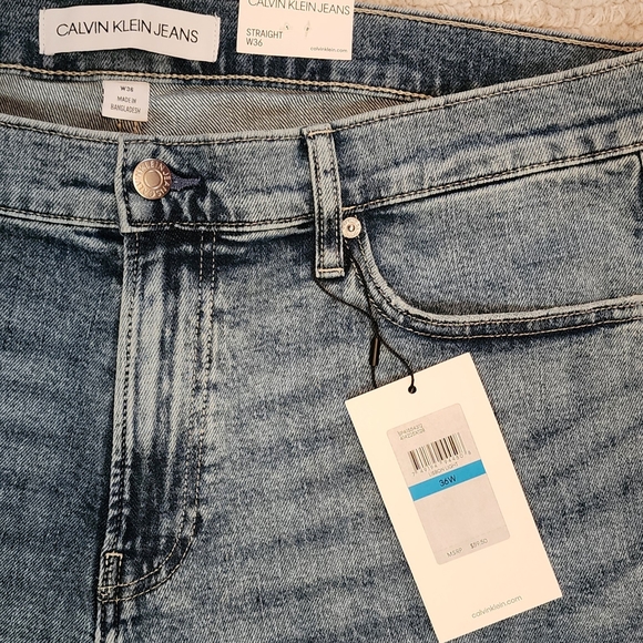 Vintage Calvin Klein Jeans Light Blue Denim - Picture 2 of 3